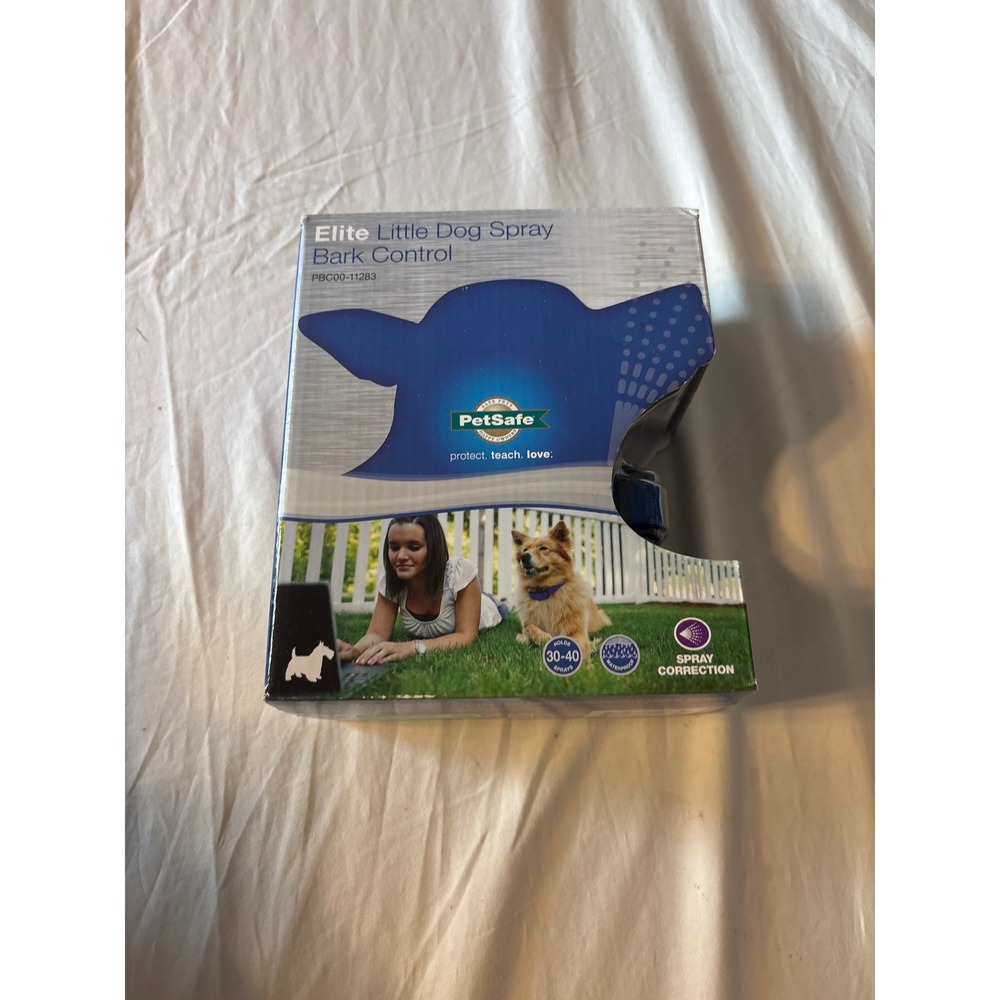 PetSafe Elite Little Dog Spray Bark Control PBC00-11283 Blue New Citronella